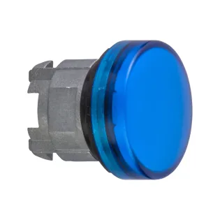 Schneider Electric ZB4BV06, Harmony Stil 4, XB4BV6 Serisi Sinyal Lambası için Kafa, Mavi