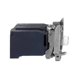 Schneider Electric ZB4BV8, Harmony Stil 4, BA9s Ampullü Metal Sinyal Lambası Gövdesi, 440-480 Volt AC