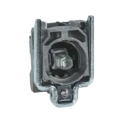 Schneider Electric ZB4BW0B63, Harmony Stil 4, Işıklı Butonlar ve Mandal Butonlar için LED'li ve 2NA Kontaklı Gövde, Mavi, 24 Volt AC/DC