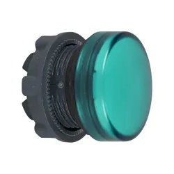Schneider Electric ZB5AV03, Harmony Stil 5, XB5AV6 Serisi Sinyal Lambası için Kafa, Yeşil