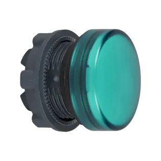 Schneider Electric ZB5AV03, Harmony Stil 5, XB5AV6 Serisi Sinyal Lambası için Kafa, Yeşil
