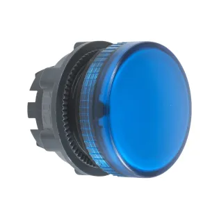 Schneider Electric ZB5AV06, Harmony Stil 5, XB5AV6 Serisi Sinyal Lambası için Kafa, Mavi