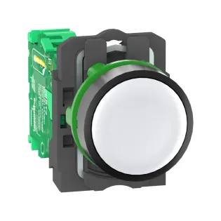 Schneider Electric ZB5RTA1, Harmony XB5R, Beyaz, Kablosuz Yaylı Buton, Plastik Seri, Verici Dahil, 22mm