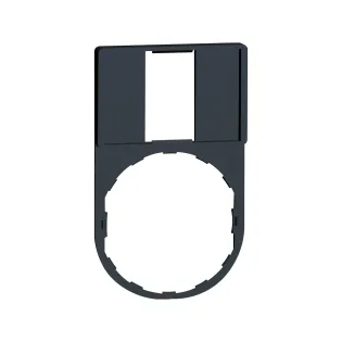 Schneider Electric ZBZ33, Harmony Stil 4/5, Butonlar için İnce Etiket Tutucu, 18x27mm