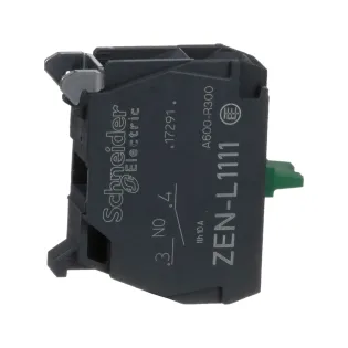 Schneider Electric ZENL1111, Harmony XALD, Buton Kutularının Tabanına Monte Edilebilir Kontak Blok, 1NA