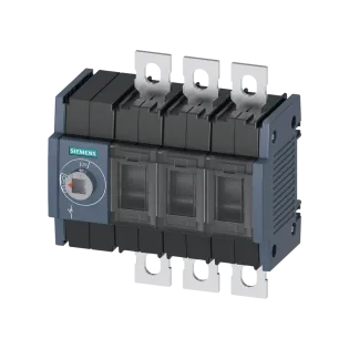 Siemens 3KD2830-0NE10-0, Sentron 3KD, 80 Amper, 3 Kutuplu, Sigortasız Yük Ayırıcı, Soldan Tahrikli, Boy 2