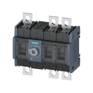 Siemens 3KD3630-0NE20-0, Sentron 3KD, 200 Amper, 3 Kutuplu, Sigortasız Yük Ayırıcı, Ortadan Tahrikli, Boy 3