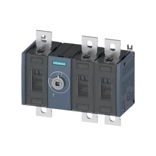 Siemens 3KD3630-0PE20-0, Sentron 3KD, 250 Amper, 3 Kutuplu, Sigortasız Yük Ayırıcı, Ortadan Tahrikli, Boy 3