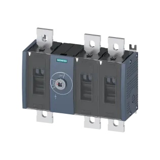 Siemens 3KD4430-0QE20-0, Sentron 3KD, 630 Amper, 3 Kutuplu, Sigortasız Yük Ayırıcı, Ortadan Tahrikli, Boy 4