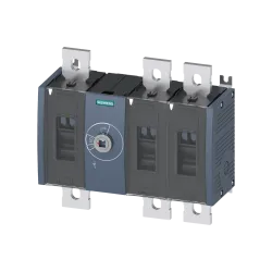 Siemens 3KD4630-0QE20-0, Sentron 3KD, 800 Amper, 3 Kutuplu, Sigortasız Yük Ayırıcı, Ortadan Tahrikli, Boy 4