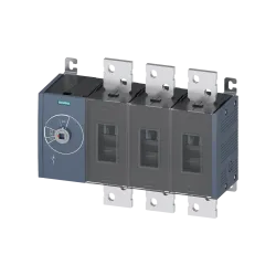 Siemens 3KD5030-0RE10-0, Sentron 3KD, 1250 Amper, 3 Kutuplu, Sigortasız Yük Ayırıcı, Soldan Tahrikli, Boy 5