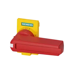 Siemens 3KD9201-2, Sentron 3KD, Yük Ayırıcılar için Tahrik Kolu, Standart Tip, Sarı-Kırmızı, Boy 2