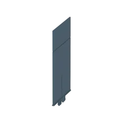 Siemens 3KD9308-6, Sentron 3KD, 3 Kutuplu Yük Ayırıcılar için Faz Ayırıcı Plaka Seti(6 Adet), Boy 3