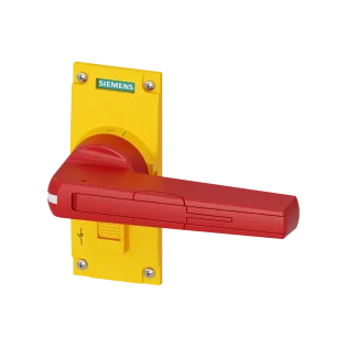 Siemens 3KD9401-2, Sentron 3KD, Yük Ayırıcılar için Tahrik Kolu, Standart Tip, Sarı-Kırmızı, Boy 4