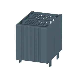 Siemens 3KD9404-7, Sentron 3KD, 3 Kutuplu Yük Ayırıcılar için Kısa Tip Klemens Kapağı Seti(6 Adet), Boy 5