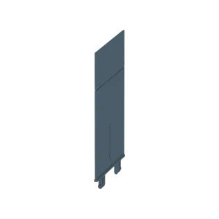 Siemens 3KD9408-6, Sentron 3KD, 3 Kutuplu Yük Ayırıcılar için Faz Ayırıcı Plaka Seti(6 Adet), Boy 4