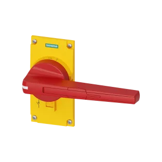 Siemens 3KD9501-2, Sentron 3KD, Yük Ayırıcılar için Tahrik Kolu, Standart Tip, Sarı-Kırmızı, Boy 5