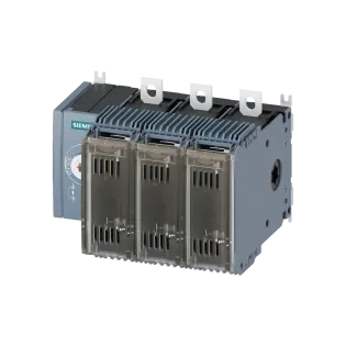 Siemens 3KF3325-0LF11, Sentron 3KF, 250 Amper, 3 Kutuplu, Sigortalı Yük Ayırıcı, NH1 Uyumlu, Soldan Tahrikli, Boy 3