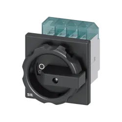 Siemens 3LD2003-0TK51, Sentron 3LD, 16 Amper, 7.5 kW, 3 Kutuplu, Ana Şalter, Siyah