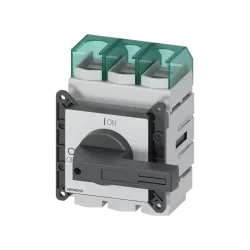 Siemens 3LD2305-0TK11, Sentron 3LD, 160 Amper, 75 kW, 3 Kutuplu, Ana Şalter, Siyah