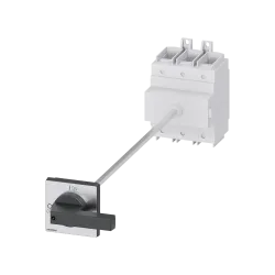 Siemens 3LD2318-0TK11, Sentron 3LD, 160 Amper, 75 kW, 3 Kutuplu, Kapı Bağlantılı Ana Şalter, Siyah