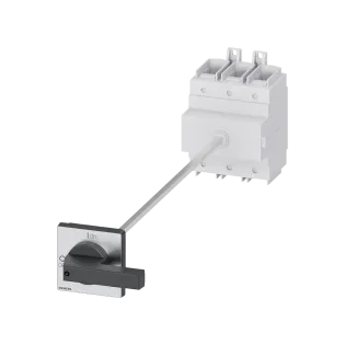Siemens 3LD2418-0TK11, Sentron 3LD, 250 Amper, 132 kW, 3 Kutuplu, Kapı Bağlantılı Ana Şalter, Siyah