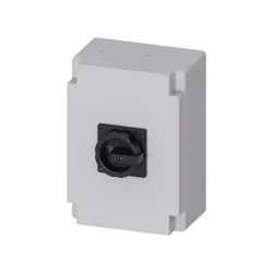 Siemens 3LD2766-0TB51, Sentron 3LD, 100 Amper, 37 kW, 3 Kutuplu, Kutulu Ana Şalter, Siyah