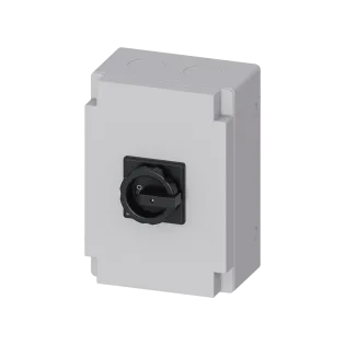 Siemens 3LD2766-0TB51, Sentron 3LD, 100 Amper, 37 kW, 3 Kutuplu, Kutulu Ana Şalter, Siyah