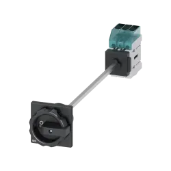 Siemens 3LD3148-0TK51, Sentron 3LD, 25 Amper, 9.0 kW, 3 Kutuplu, Kapı Bağlantılı Ana Şalter, Siyah