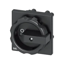 Siemens 3LD9344-4C, Sentron 3LD, Ana ve Emniyet Şalterleri için Tahrik Mandalı, Siyah 3LD3.50 Uyumlu