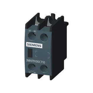 Siemens 3MH7910-0CT10, SinoPlus 3MT7, Kontaktörler İçin Yardımcı Kontak Blok, 1NA, Boy 0-4