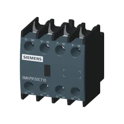 Siemens 3MH7913-0CT10, SinoPlus 3MT7, Kontaktörler İçin Yardımcı Kontak Blok, 1NA+3NK, Boy 0-4