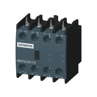 Siemens 3MH7922-0CT10, SinoPlus 3MT7, Kontaktörler İçin Yardımcı Kontak Blok, 2NA+2NK, Boy 0-4