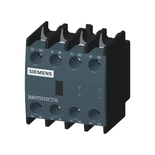 Siemens 3MH7931-0CT10, SinoPlus 3MT7, Kontaktörler İçin Yardımcı Kontak Blok, 3NA+1NK, Boy 0-4