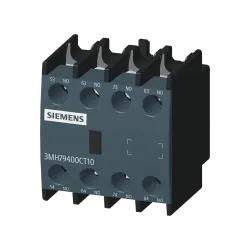 Siemens 3MH7940-0CT10, SinoPlus 3MT7, Kontaktörler İçin Yardımcı Kontak Blok, 4NA, Boy 0-4