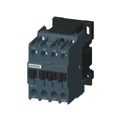 Siemens 3MT7022-1AA01-0AF2, SinoPlus 3MT7, 22 Amper, 11 kW, 3 Kutuplu, Kontaktör, 110 Volt AC, 1NK, Boy 1