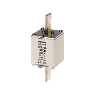 Siemens 3NE1331-0, Sentron Sıtor, 350 Amper, Bıçaklı Sigorta, gS Tipi, 690 Volt AC, NH2