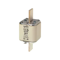 Siemens 3NE1436-0, Sentron Sıtor, 630 Amper, Bıçaklı Sigorta, gS Tipi, 690 Volt AC, NH3