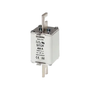 Siemens 3NE3233, Sentron Sıtor, 450 Amper, Bıçaklı Sigorta, aR Tipi, 1000 Volt AC, NH1