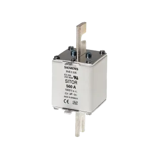 Siemens 3NE3335, Sentron Sıtor, 560 Amper, Bıçaklı Sigorta, aR Tipi, 1000 Volt AC, NH2