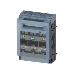 Siemens 3NP1153-1BC10, Sentron 3NP1, 400 Amper, 3 Kutuplu, Sigortalı Yük Ayırıcı, NH2/NH1 Uyumlu, Yassı Bağlantılı, Bara Sistemine Uygun