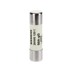 Siemens 3NW6120-1, Sentron 3NW, 50 Amper, Kartuş Sigorta, 14x51mm, gG Tip, 400 Volt AC, 20 kA