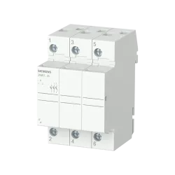 Siemens 3NW7033, Sentron 3NW, 32 Amper, 3 Kutuplu, Kartuş Sigorta Yuvası, 10x38mm Sigortalar için