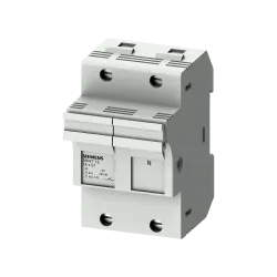 Siemens 3NW7151, Sentron 3NW, 50 Amper, 1 Kutup+Nötr, Kartuş Sigorta Yuvası, 14x51mm Sigortalar için