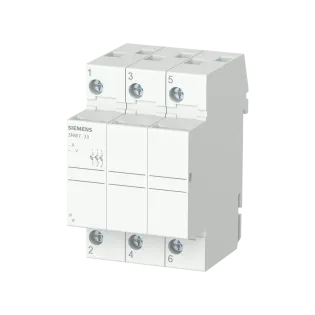 Siemens 3NW7333, Sentron 3NW, 20 Amper, 3 Kutuplu, Kartuş Sigorta Yuvası, 8x32mm Sigortalar için