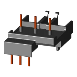Siemens 3RA1921-1DA00, Sirius 3RV, 3RV S00-S0 Motor Koruma Şalterleri ile 3RT S00 Kontaktörler için Bağlantı Modülü, AC/DC Kullanım