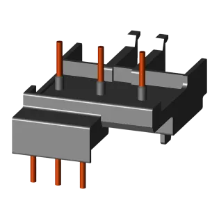 Siemens 3RA1921-1DA00, Sirius 3RV, 3RV S00-S0 Motor Koruma Şalterleri ile 3RT S00 Kontaktörler için Bağlantı Modülü, AC/DC Kullanım