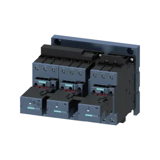 Siemens 3RA2437-8XF32-1AL2, Sirius 3RA, 55 kW, Hazır Bağlantılı Yıldız-Üçgen Yolverici, 230 Volt AC