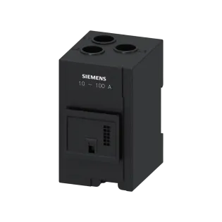 Siemens 3RB2906-2JG1, Sirius 3RB29, 10-100 Amper, Elektronik Aşırı Akım Rölesi için Akım Algılama Modülü, S2/S3