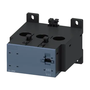Siemens 3RB2956-2TG2, Sirius 3RB29, 20-200 Amper, Elektronik Aşırı Akım Rölesi için Akım Algılama Modülü, S6